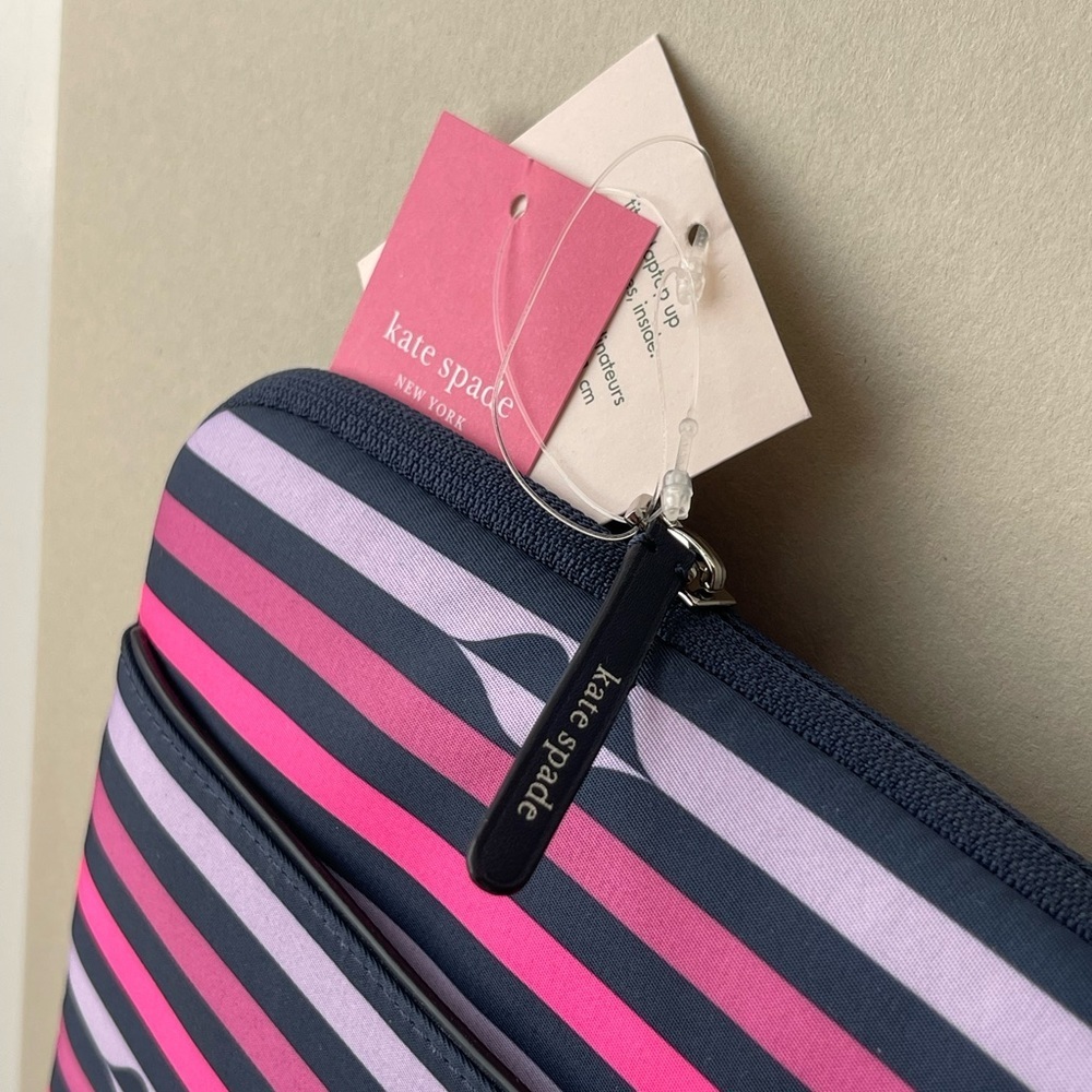 (new+tag) Kate Spade laptop sleeve padded fit 15 inch - Picture 2 of 8